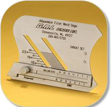 Adjustable Fillet Gauge