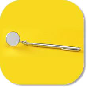 Circular Telescopic Inspection Mirror